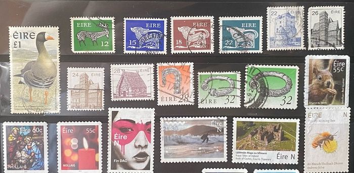 Ireland stamp lot
