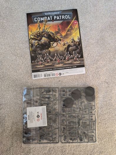 Warhammer Chaos Hellbrute and Terminators