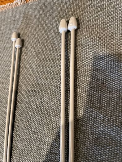 metal knitting needles selection