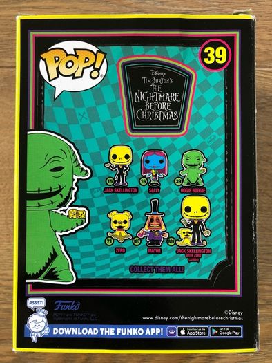 Funko The Nightmare Before Christmas Blacklight Bundle (8 Pops!)