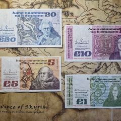B Series 1-20 Pound Set (Irish Notes)