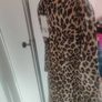 BNWT Zara leopard print long sleeve skater dress size UK10 EU38 Postage included Image 3