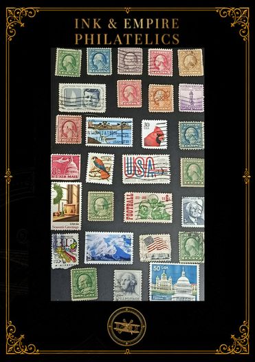 1900s 1990s USA Washington Airmail Selection