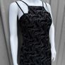 Pre Owned Quiz Vintage 90s Glitter Swirl Mini Dress Image 2