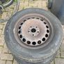 Set of 4 VW Steel Wheels with Tyres 215/60 R16 Excellent Condition Image 4