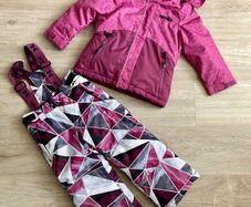 XMTN girls 2 piece snowsuit, 4y