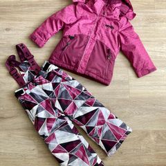 XMTN girls 2 piece snowsuit, 4y