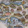 Vintage Jersey Souvenir Plate Image 2