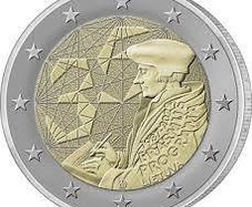 Lithuania 2 Euro Commemorative Coin 2022 - Erasmus. Uncirculated.