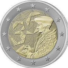 Lithuania 2 Euro Commemorative Coin 2022 - Erasmus. Uncirculated.