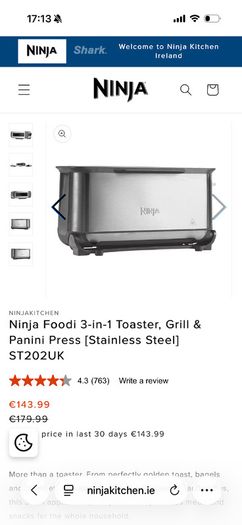 Toaster 3-in-1 ninja