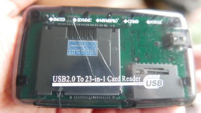 Card Reader -USB Hi-Speed 23 in 1 reader