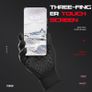 Thermal Cycling Gloves Waterproof Touchscreen Black Image 8