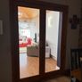 solid wood glazed double  doors Image 4