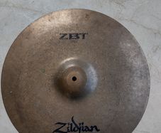 18" Zildjian crash cymbal.