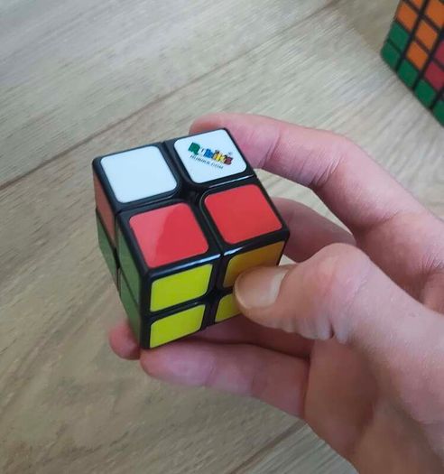 Collection of various puzzle cubes