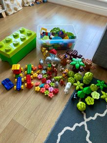 Lego Duplo bundle with Lego board