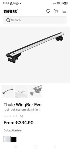 Thule Roof Bar