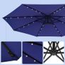 Parasol with LED solar lighting Image 4