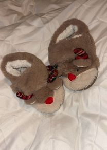 Reindeer slippers uk6 Toddler