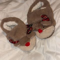 Reindeer slippers uk6 Toddler