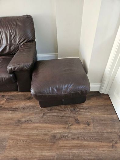 3 peice leather suite furniture