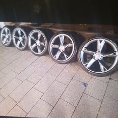 genuine audi wheels x 5