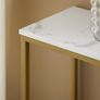 Console table Marble effect  black or gold Image 3