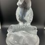Pair of vintage crystal sculptures crafted by Cristal D'Arques Image 8