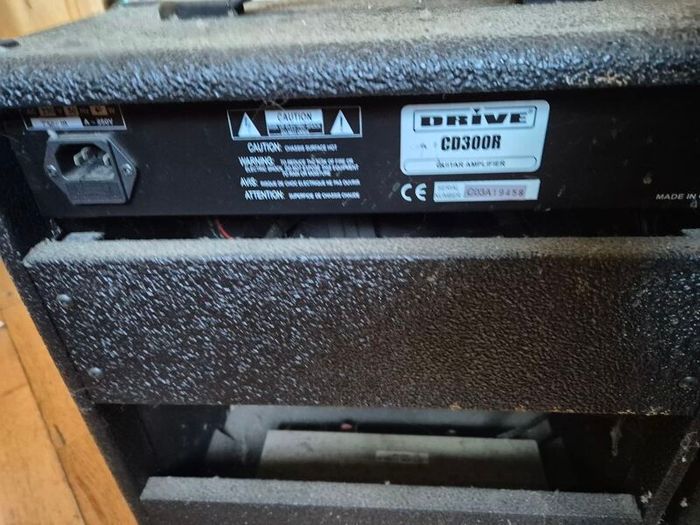 Two Drive Guitar Amps (CD200 & CD300R)