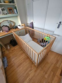 Cot with matress