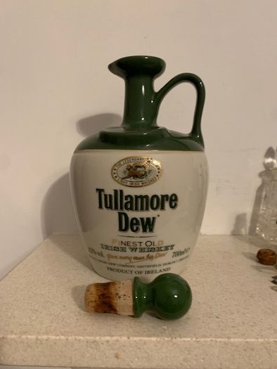 Vintage Tullamore Dew Flagon