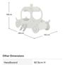 Girls pink car bed, princess fairytale Image 2