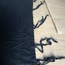 Serge Wool Draping Drapes - 1.5m wide x 4m drop - for Pipe or truss with Ties Image 2