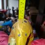 Beautiful Large Vintage Collectible Clown Jester Doll Hand Painted Porcelain Face, Hands, and Feet, Image 7
