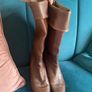 Vintage ladies leather boots. Image 3