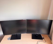 2x HP Z24n G2 LED display 61 cm (24") 1920 x 1200