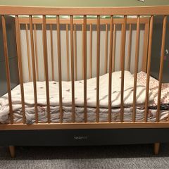 Kid cot extended bed (SnuzKot + Mattress)