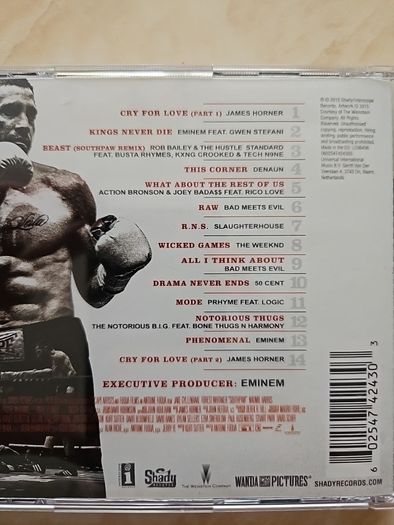 Southpaw CD Soundtrack