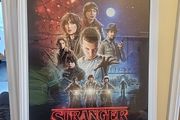 A1 Framed Image Stranger Things