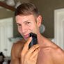 MANSCAPED The Handyman Compact Face Shaver  Portable Mens Travel Facial Hair Groomer USB C Rechargeable Electric Razor Waterproof Cordless Dual Action SkinSafe Long Hair Leveler  Foil Blades Image 8