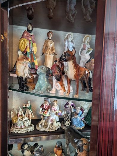 Beswick and royal doulton figures.
