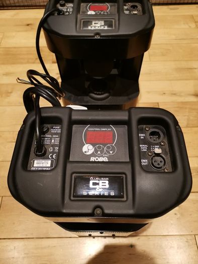 Robe Rollerscans, Griven UV, Showtec moving heads etc