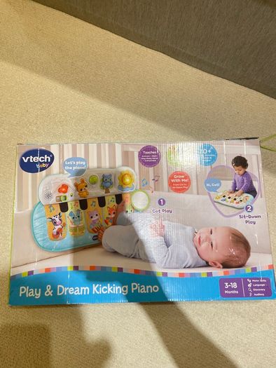 Vtech baby kicking piano