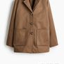 Oversized Twill Jacket Image 5