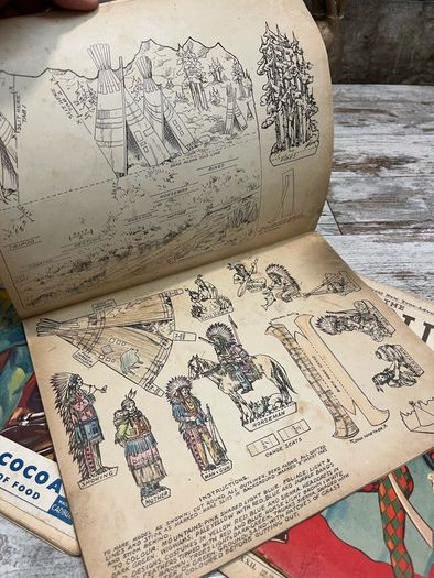 vintage book magazine