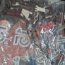 Large box of lego , accessories and weapons Image 8