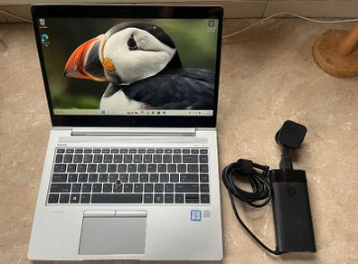 HP Elitebook 840 G5 laptop. 14", 500Gb, 8th gen i5 touchscreen