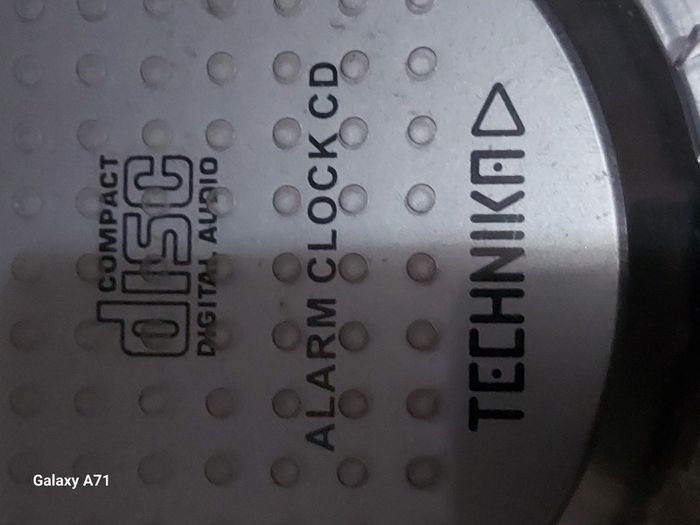 Technika CDCR-106 Alarm Clock Radio Vintage Tested Working Nice Condition
