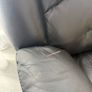 Black Leather Recliner Sofa Set (2-Seater & 1-Seater) Image 9